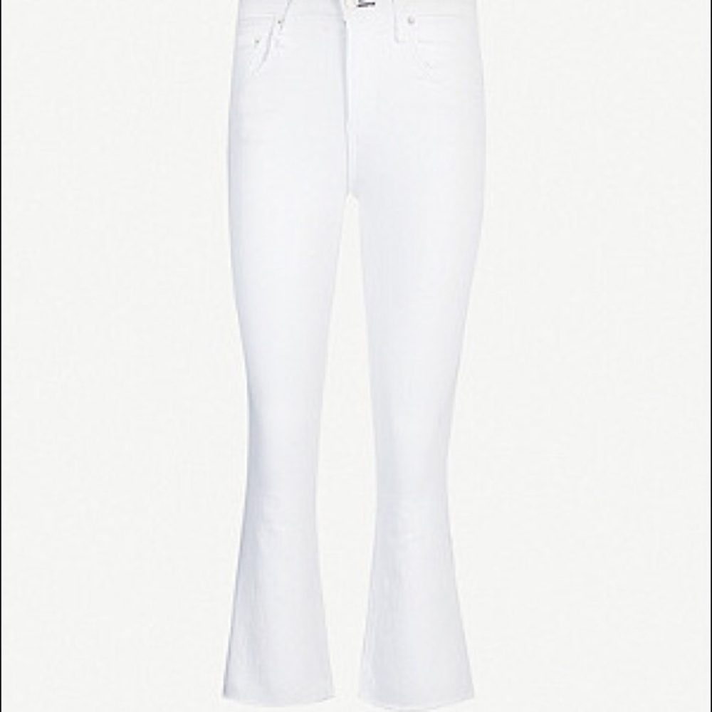 NEW rag & bone white cropped flare